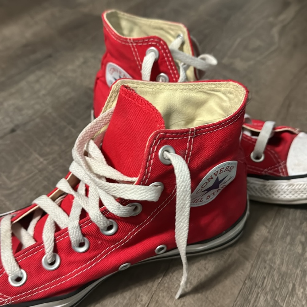 Red Converse Chuck Taylor